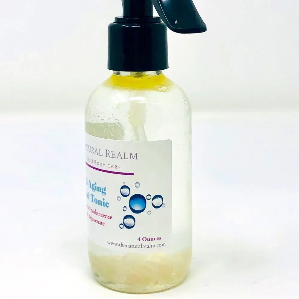 Anti-Aging Cooling Face Mist with Rose Quartz 6.0ph Japanese Beauty Water - Picture 3 of 13